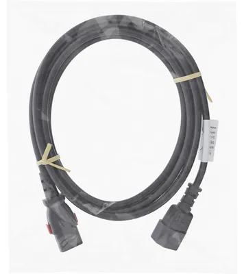 Produktbild von InLine 16931L, 1 m, IEC C13, IEC C14, H05VV-F 3G0.75