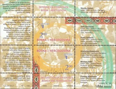 Produktbild von Briefmarken Bosnien-Herzegowina 2006 Mi Block30 (kompl.Ausg.) postfrisch Europa: Integration