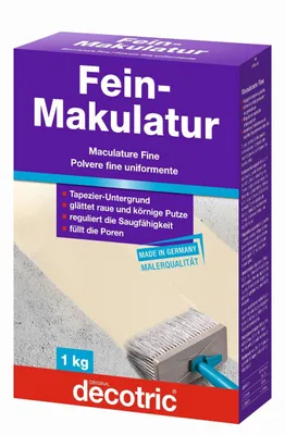 Produktbild von Decotric Fein-Makulatur 1 kg