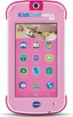 Produktbild von VTech KidiCom Max 80-546555, Kinder-Laptop, 3 Jahr(e), 230 g, Pink