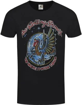 Produktbild von The Rolling Stones - "´78" T-Shirt für Herren/Damen Uni RO1932 (L) (Schwarz)