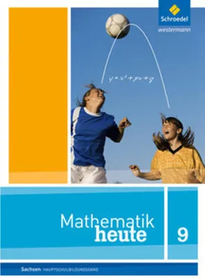Obrázek produktu pro Mathematik heute 9. Schulbuch. Hauptschulbildungsgang. Sachsen