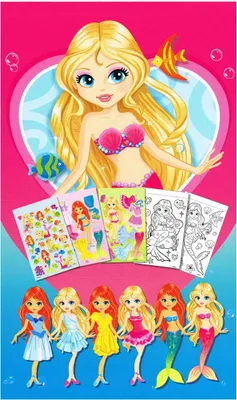 Produktbild von Melinera Sticker Set Ankleideprinzessin 54