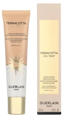 Imagen del producto de Guerlain Terracotta Joli Teint, Tubería, Líquido, Producto para el cuidado de la piel de uso universal, Aumenta el volumen, Bronceador, Beige, Sunveil