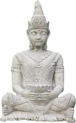 Produktbild von Schöne Feng Shui Buddha aus Steinguss Neu Frostfest Witterungsbeständig HO-018