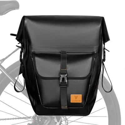 Produktbild von Gepäckträgertasche, wasserabweisend, schwarz, für Fahrrad