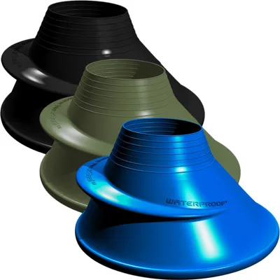 Produktbild von Waterpoof Silikon Halsmanschette verschiedene Farben, Farbe:blau, Größe:S