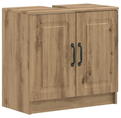 Zdjęcie produktu dla Szafka pod umywalkę vidaXL UTRECHT, imitacja drewna artystycznego dębu, 59,5 x 31,5 x 59 cm