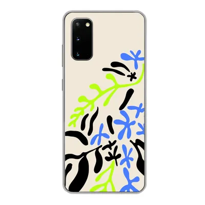 Produktbild von MuchoWow® Handyhülle Schutzhülle Hülle für Samsung Galaxy S20 Blatt - Abstrakt - Muster Silikon Softcase Handy Hülle - Bild