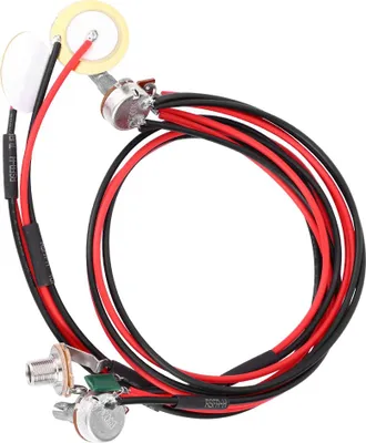 Obrázek produktu pro Sada piezo snímačů, 6, 35 mm piezo snímač s ovládáním hlasitosti a tónu pro lidovou kytaru ukulele
