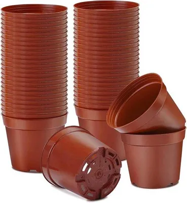 Produktbild von Famanu Starttöpfe - Kunststoff-Pflanzentöpfe für Samen und Stecklinge - 20 Stück