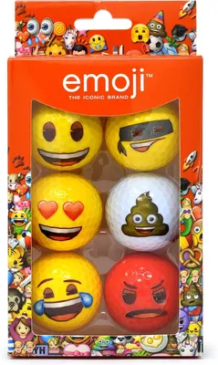 Imagen del producto de Juego de pelotas de golf, 6 unidades, con diseños, duraderas, para jugadores de golf