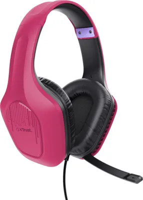 Obrázok produktu pre Trust GXT 415P Zirox, Kábel, Hranie, 20 - 20000 Hz, 253 g, Slúchadlá s mikrofónom, Ružová
