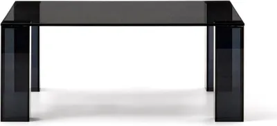 Produktbild von Beistelltisch Adularia 60 x 140 x 30 cm Glas Schwarz