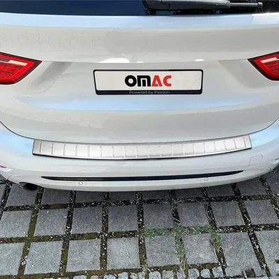 Immagine prodotto di Protezione paraurti per BMW Serie 2 F46 2014-2021 in acciaio inox argento