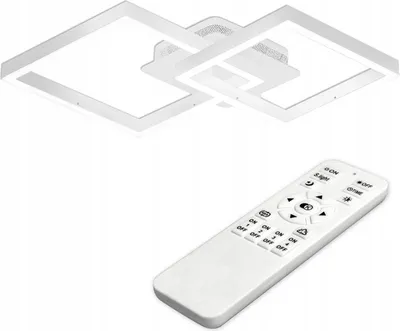 Obrázek produktu pro MasterLED LED stropní svítidlo 70 W 7700 lm bílé čtvercové stmívatelné dálkové ovládání CCT stropní svítidlo obývací pokoj moderní