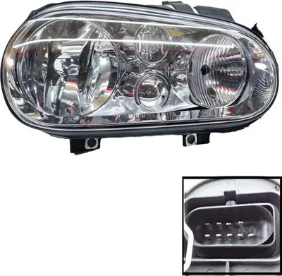Image de Phare droit Volkswagen Golf IV 1997-2003 | 1J1941018B, réglage manuel