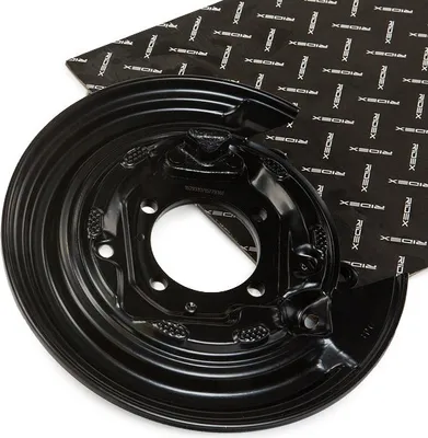 Produktbild von RIDEX Spritzblech Bremsscheibe für TOYOTA COROLLA (ZZE12, NDE12, ZDE12) Hinten Rechts 1330S0157 Ankerblech