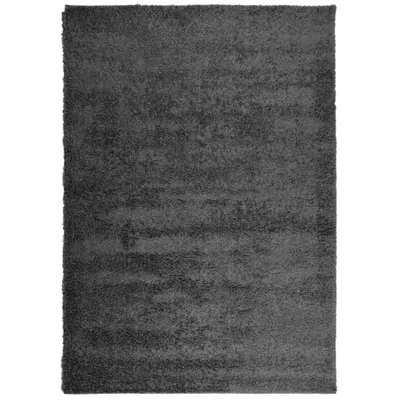 Produktbild von vidaXL Teppich Shaggy Hochflor Modern Anthrazit 120x170 cm