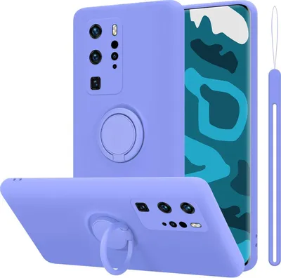 Produktbild von Cadorabo Hülle für Huawei P40 PRO / P40 PRO+ Schutz Hülle in Lila Handyhülle TPU Etui Case Cover