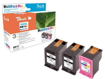 Produktbild von Peach Patrone HP Nr.62XL MultiPackPlus REM,KOM