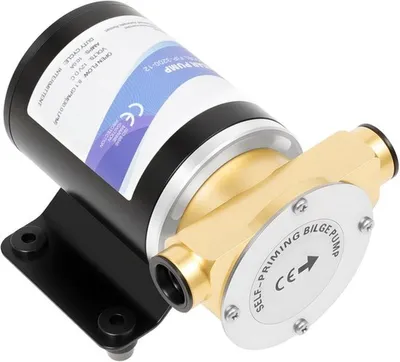 Immagine prodotto di Pompa per acqua elettrica, 120W - Motore in rame, portata di 30 litri al minuto e grado di protezione IP68 (impermeabile)