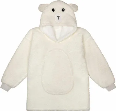 Obrázek produktu pro Cozy Noxxiez Sheep - teplá televizní deka s kapucí 7 - 12 let