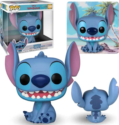 Produktbild von Funko Pop 1046 DISNEY Lilo & Stitch Figur Stitch XXL 25cm
