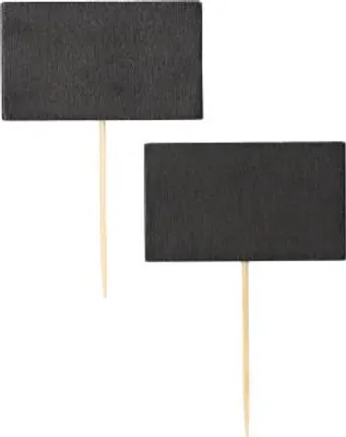 Produktbild von Fingerfood - Picker 9 cm "Blackboard"