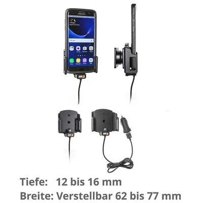 Zdjęcie produktu dla Brodit 521622, Telefon komórkowy/Smartfon, Uchwyt aktywny, Samochód, Czarny