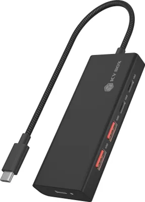 Obrázek produktu pro Icy Box IB-HUB1436-CPD Hub  4-Port IcyBox USB 3.2 IB-Hub1436-CPD