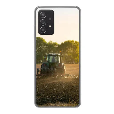 Produktbild von MuchoWow® Handyhülle Schutzhülle Hülle für Samsung galaxy a73 Traktor - Vogel - Land Silikon Softcase Handy Hülle - Handyhülle