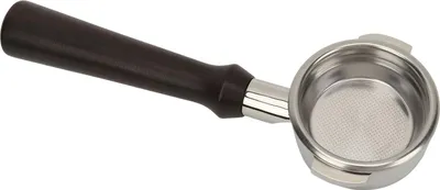 Zdjęcie produktu dla 58 mm portafiltr Drewniany uchwyt Ergonomiczna łódka do kawy o bardzo drobnych oczkach do ExpsoBar E61