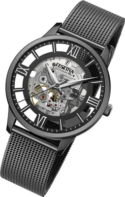 Produktbild von Festina Herren Uhr Elegant Edelstahl Armbanduhr schwarz UF20535/1