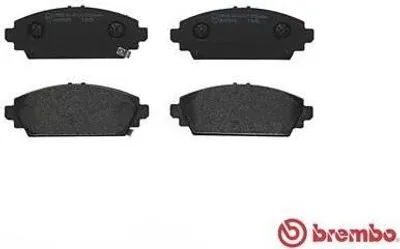 Produktbild von Bremsbelagsatz Scheibenbremse 17 mm BREMBO für u.a. HONDA ACCORD