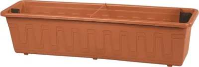 Immagine prodotto di Nohel Garden Cassetta da giardino GARDENFLOR autoinnaffiante in plastica Colore: Terracotta, Larghezza: 80 cm