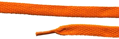 Produktbild von Schnürsenkel - orange - ca 110 x 1 cm - Schuhband