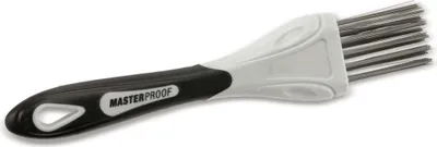 Produktbild von MASTERPROOF Drahtbürste, 2-reihig, Kohlenstoffstahl