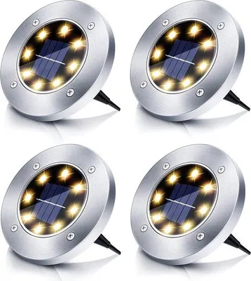 Obrázek produktu pro Solární pouliční lampa, LED, bílá, vodotěsná, energeticky úsporná