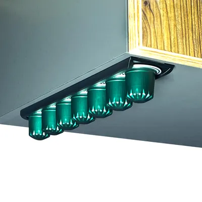 Productafbeelding van Capsulehouder Zelfklevend - Zwart - Koffiecups Houder
