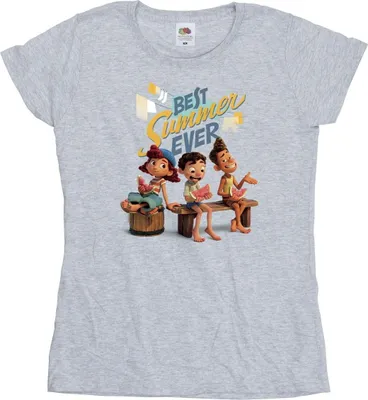 Produktbild von Disney - "Best Summer Ever" T-Shirt für Damen BI26235 (L) (Grau)