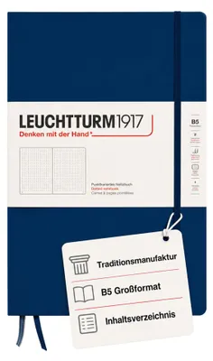 Produktbild von LEUCHTTURM1917 366178 Notizbuch Composition (B5), Hardcover, 219 nummerierte Sei