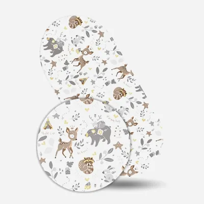 Produktbild von Babymam Spannbettlaken Kinderwagenwanne 38x80 cm Baumwolle