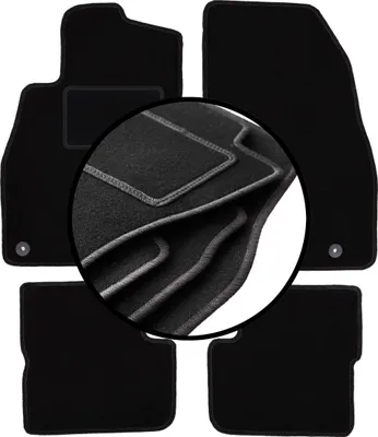 Image de tapis de sol en velours pour Opel Corsa D (2006-2015)