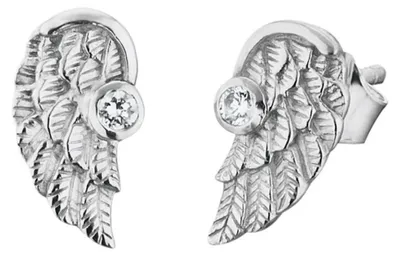Produktbild von Herzengel HEE-WING-ZI Mädchen Ohrstecker Flügel Silber