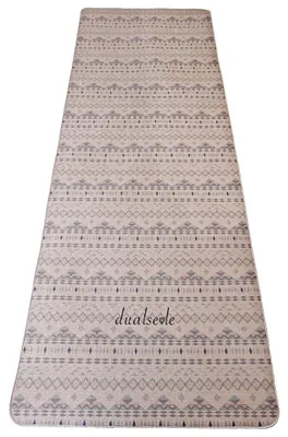 Zdjęcie produktu dla Mata do jogi wykonana z juty i naturalnej gumy, wymiary: 183 x 68 cm