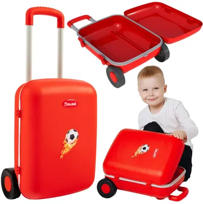 Immagine prodotto di Valigia per bambini Doloni rossa