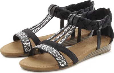 Produktbild von LASCANA Sandale Sommerschuh, Sandalette schwarz Größe 35