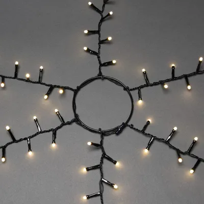 Produktbild von Konstsmide LED Baummantel, 1080 Lampen, LED, Warmweiß, 1 lm, Draußen, Schwarz