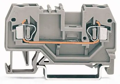 Immagine prodotto di Morsetto passante grigio 0,08-2,5 qmm - Morsettiera di alimentazione 5 mm 24 A 280-901
